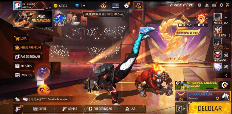 CONTA FREE FIRE BRABA — imagem 1